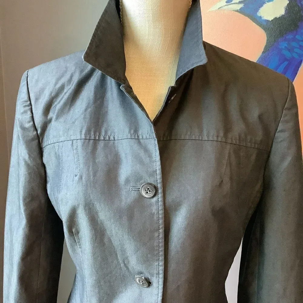 Talbots Dark Denim‎ Jacket/Blazer 😎☕️👠